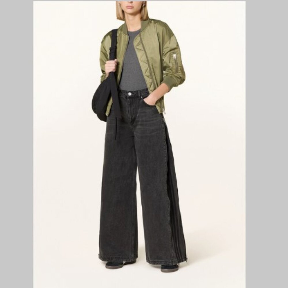 Adidas Adilenium Season 3 Zip Washed Denim Pants 28 - Picture 2 of 14